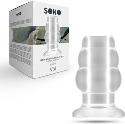 Nº51 Plug Tunnel Transparent Large