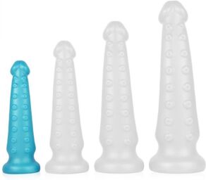 Gode Tentakel S 19 x 4.5cm Bleu