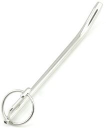 Tige d'urètre percée Benty S 11cm - Diamètre 7.5mm