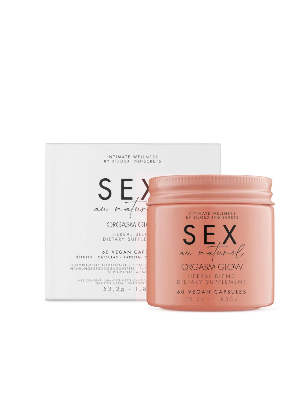 Aphrodisiaque Orgasm Glow SEX au Naturel 60 Gélules