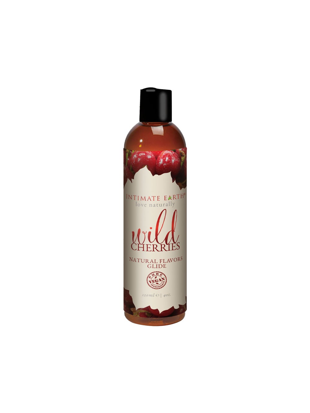 Lubrifiant eau comestible Natural Flavors Glide cerise 120 ml