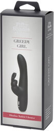 Vibromasseur Rabbit Slimline Greedy Girl