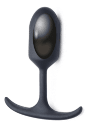 Plug Anal Lesté Premium Silicone Weighted - Medium