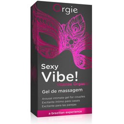 - Sexy Vibe! Intense Orgasm Liquid Vibrator 15 ml