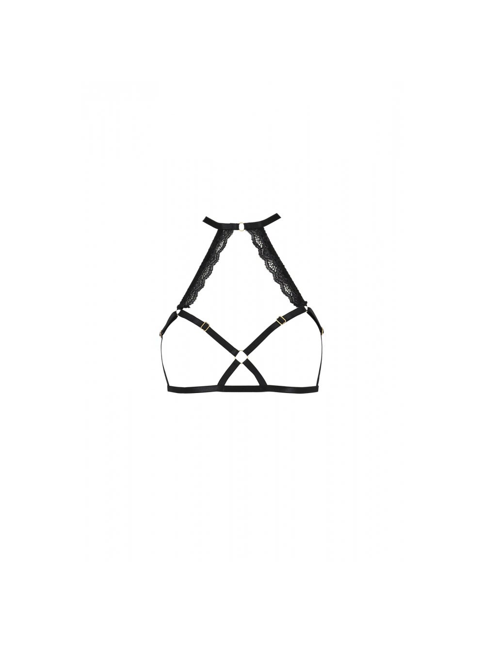 Soutien-Gorge Ouvert Lorry Noir Devil Collection