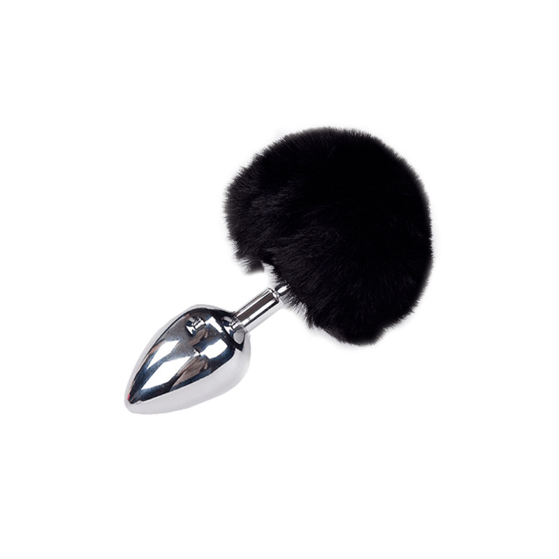 Plug métal Fluffy L noir