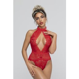 - Body Ouvert Eleonora - Rouge