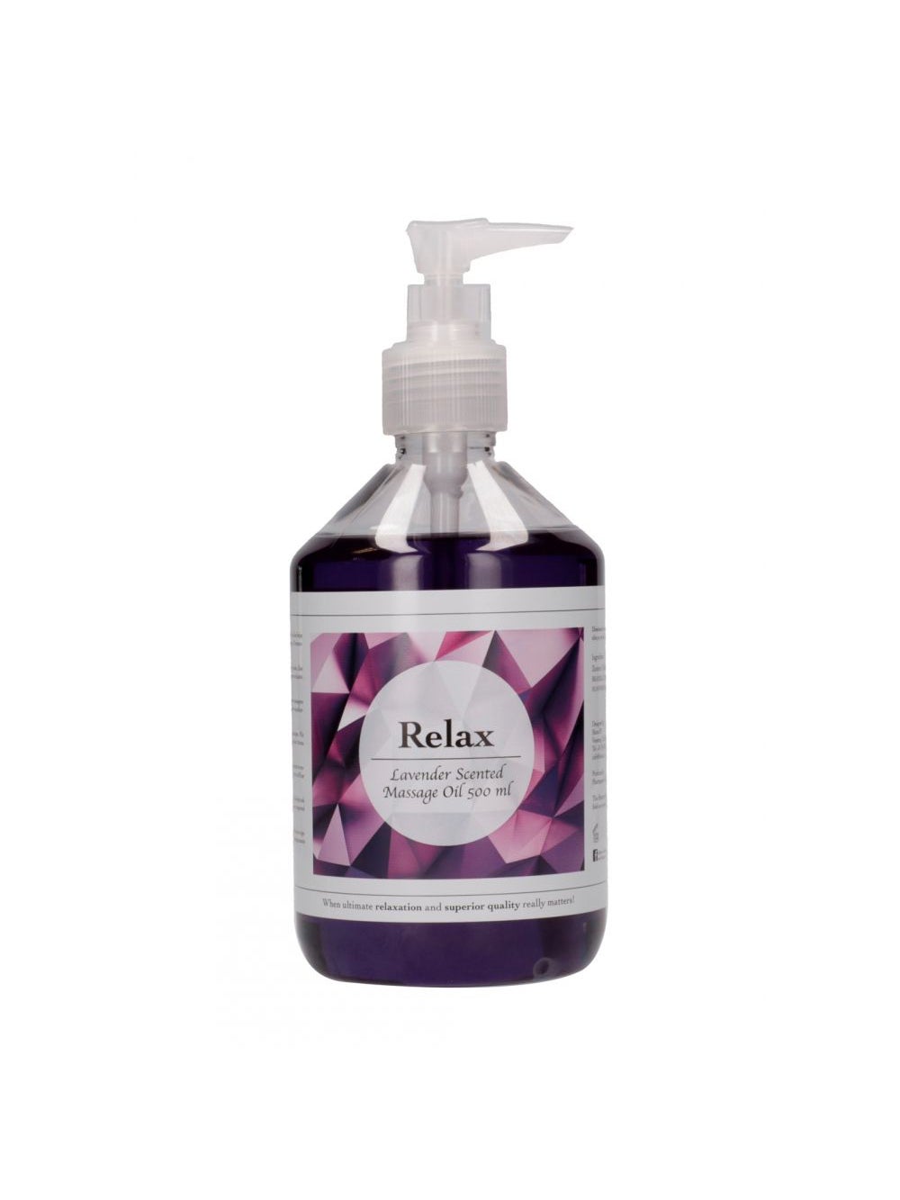 Huile de Massage aux Herbes Relax Lavande