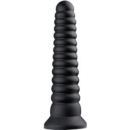 Black KlicLok Ribbed Tower Gode 25 cm