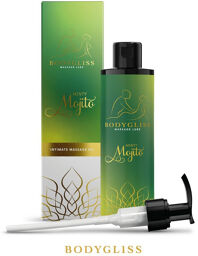 Huile de massage et lubrifiant intime parfum Mojito 150 ml