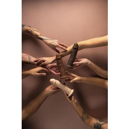 AMORELIE – Uncover Dusk Dildo 7 – Espresso