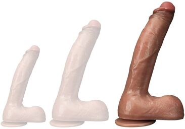 Gode Réaliste Dickpick L 20 x 5cm Marron