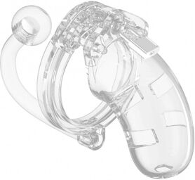 Cage Chasteté avec Plug 10 - Transparent