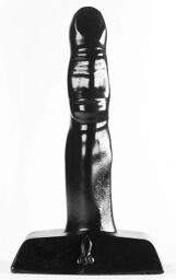 Plug anal ZIZI FINGER FUCK 10 x 2.5 cm Noir