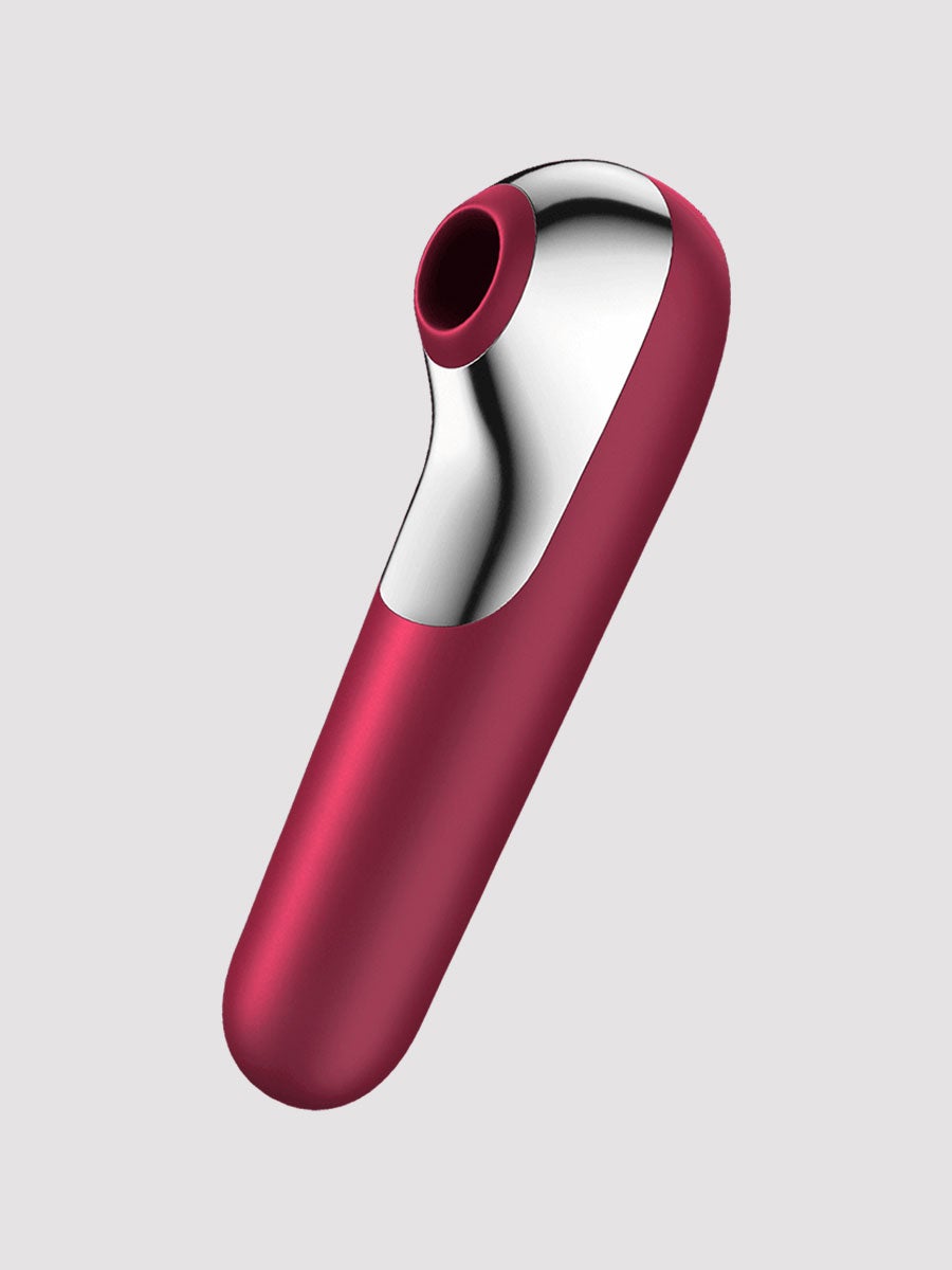 Satisfyer Dual Love stimulateur clitoridien connecté rose