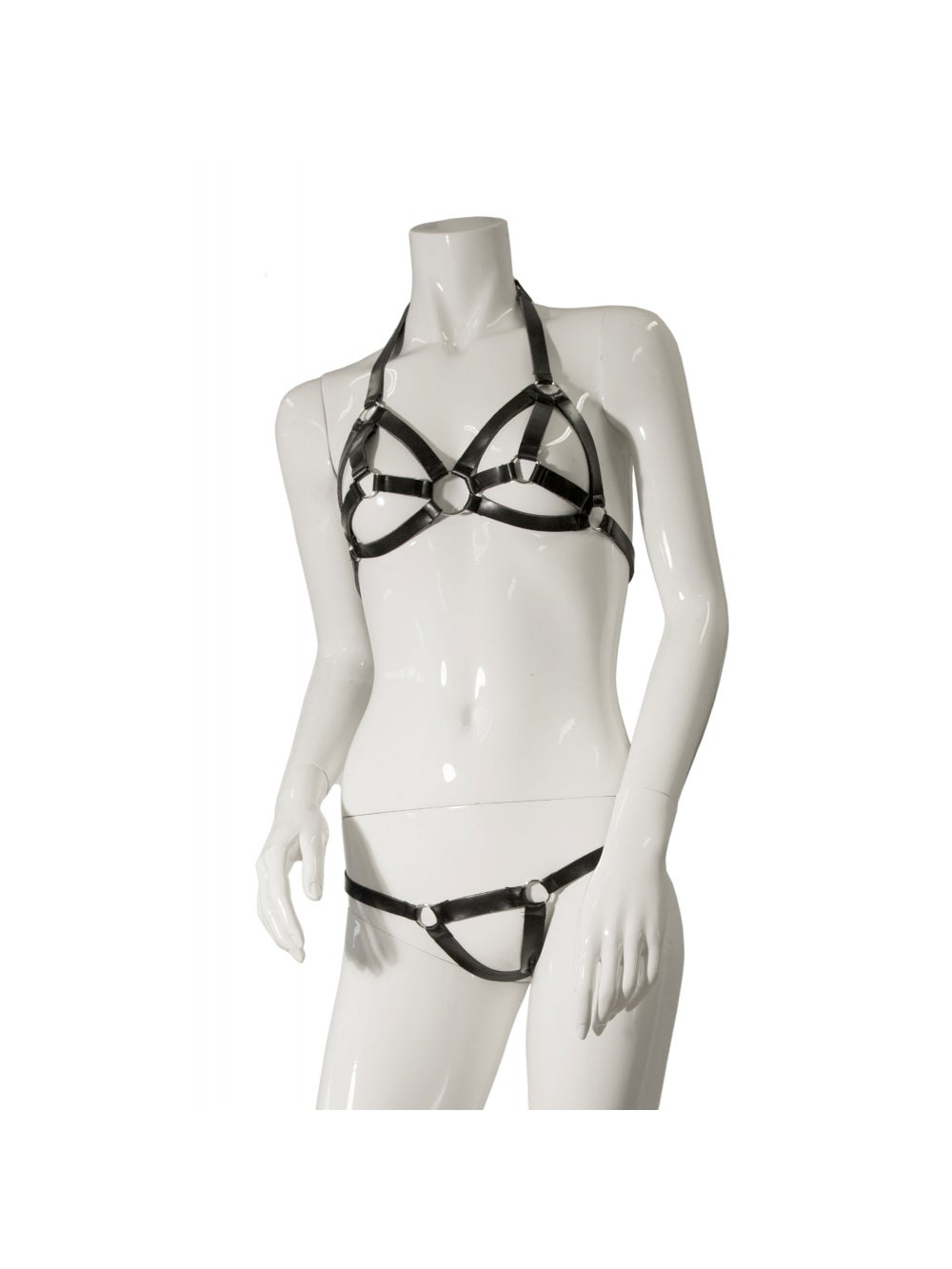 Ensemble 2 Pièces Harnais Datex Noir