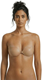 Soutien-gorge plunge support beige