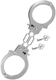 Menottes en métal pour débutants Argent