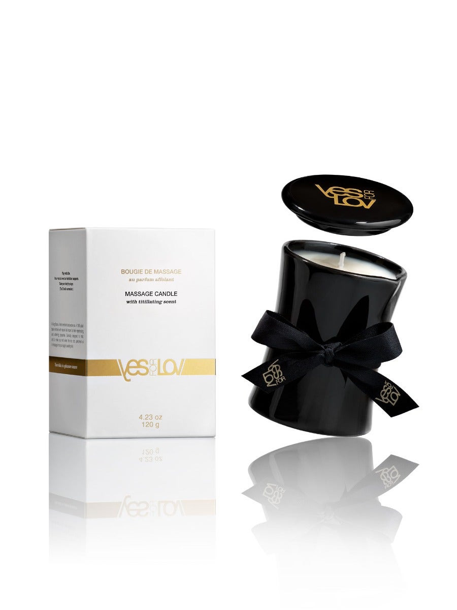 Bougie de massage au parfum affolant