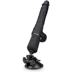 Gode godemichet automatique en silicone Russell gode vaginal ou anal homme ou femme - Noir