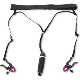Ceinture avec Pinces et Vibromasseur