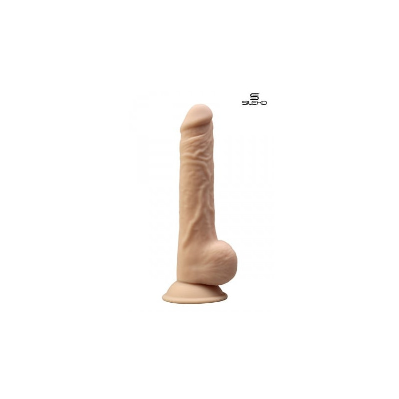 Gode double densité chair 23,5 cm