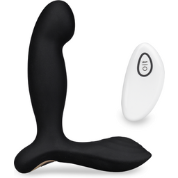 Vibromasseur vibro homme gode anal Stimulateur de prostate télécommandé Lieutenant - Noir