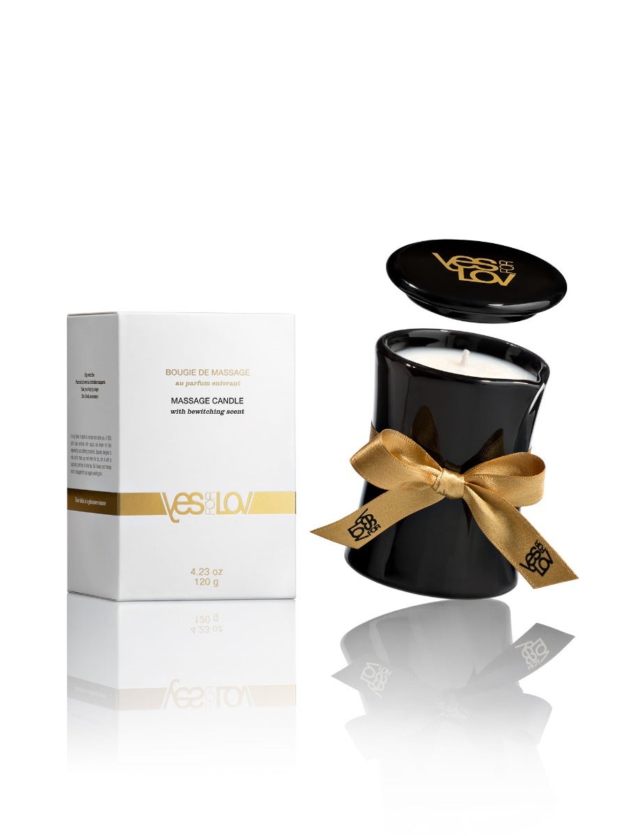 Bougie de massage au parfum enivrant
