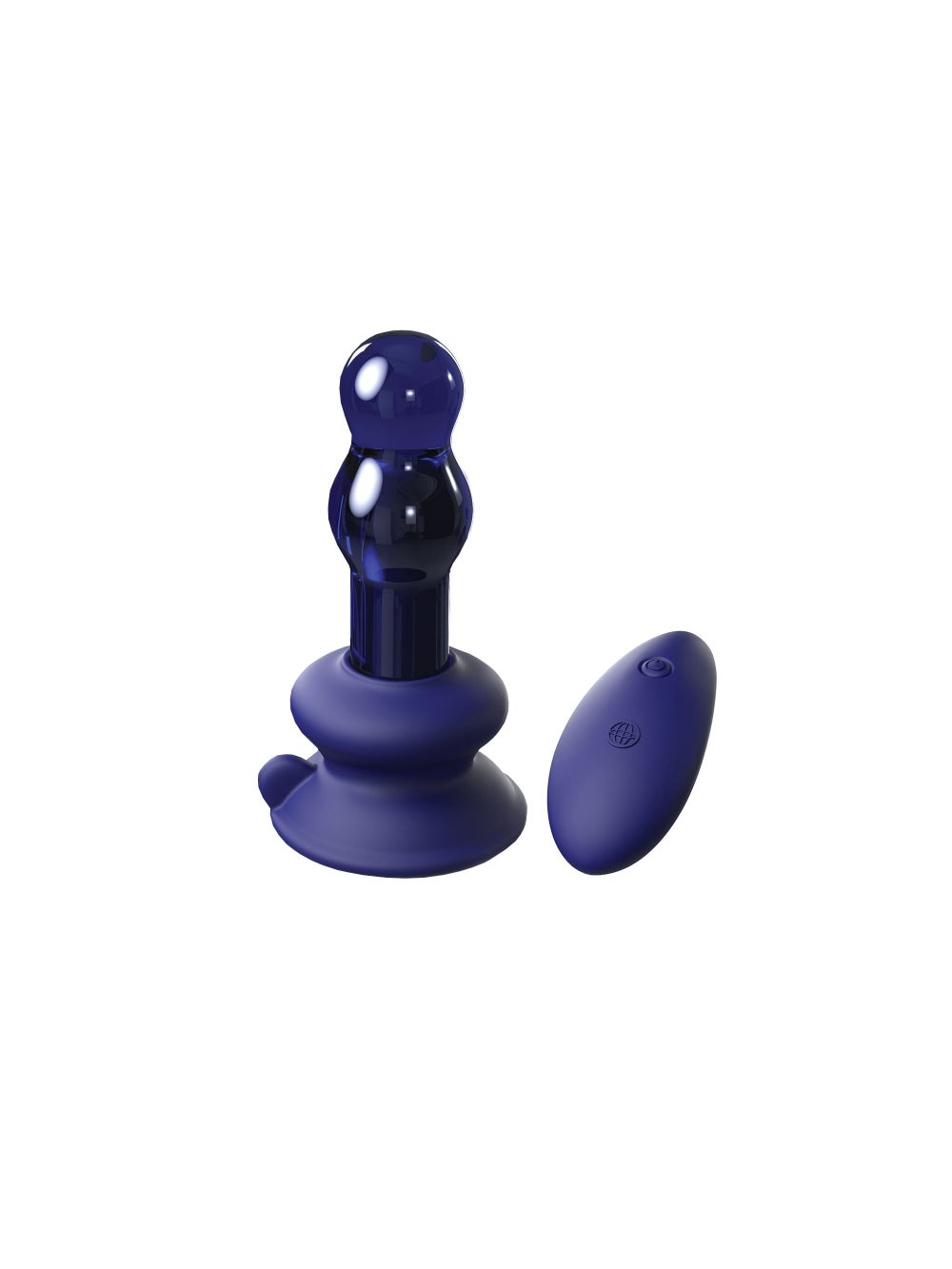 Plug Anal en Verre Vibrant Icicles N°83