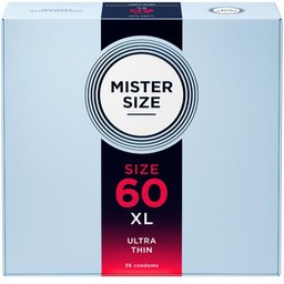 MISTER.SIZE - XL Préservatifs Ultra Fins - 36 Pièces