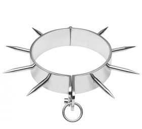 collier esclave BDSM avec pointes
