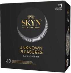 Préservatifs Unknown Pleasures+ Boîte de 42 Transparent