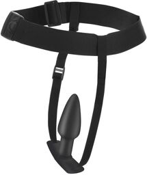 Plug anal vibrant Bum-Tastic avec harnais et télécommande