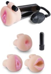 Developpeur masturbateur Travel Trio Pump