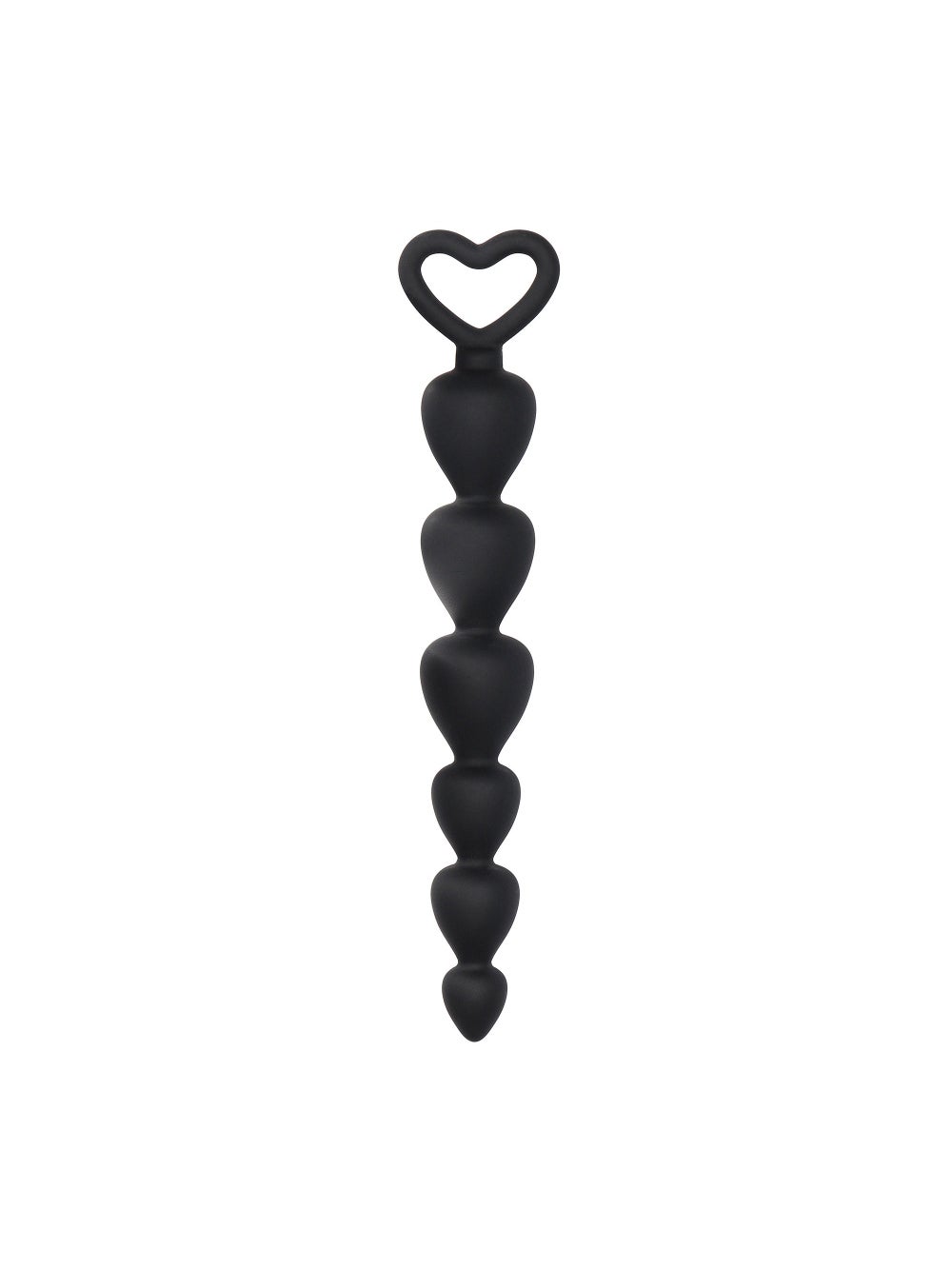 Chapelet Anal Silicone Coeur