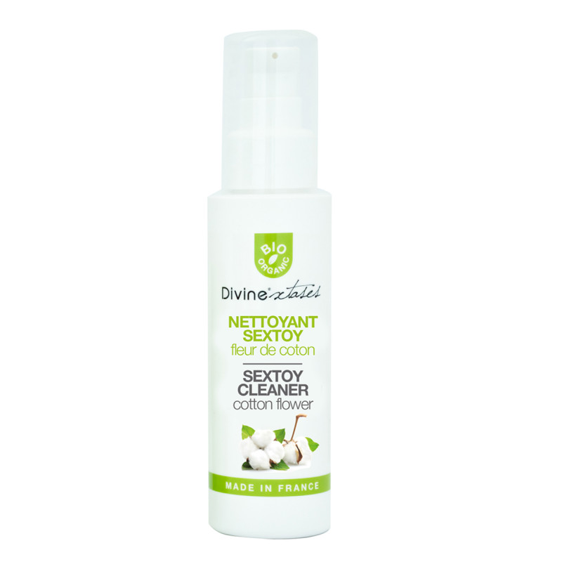 Nettoyant sextoys Fleur de coton