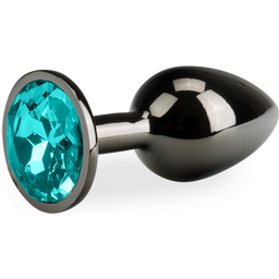 Bijou anal rosebud gun metal taille S 50g