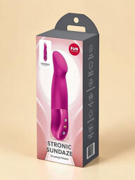 Vibromasseur rechargeable STRONIC SUNDAZE avec pulsations dynamiques