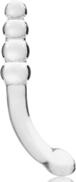 LE 14 GODE EN VERRE BOROSILICATE 18,5 X 3 CM CLAIR