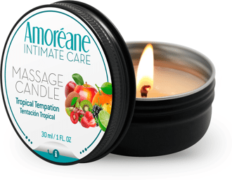 Bougie de Massage Saveur Tropical - 30 ml