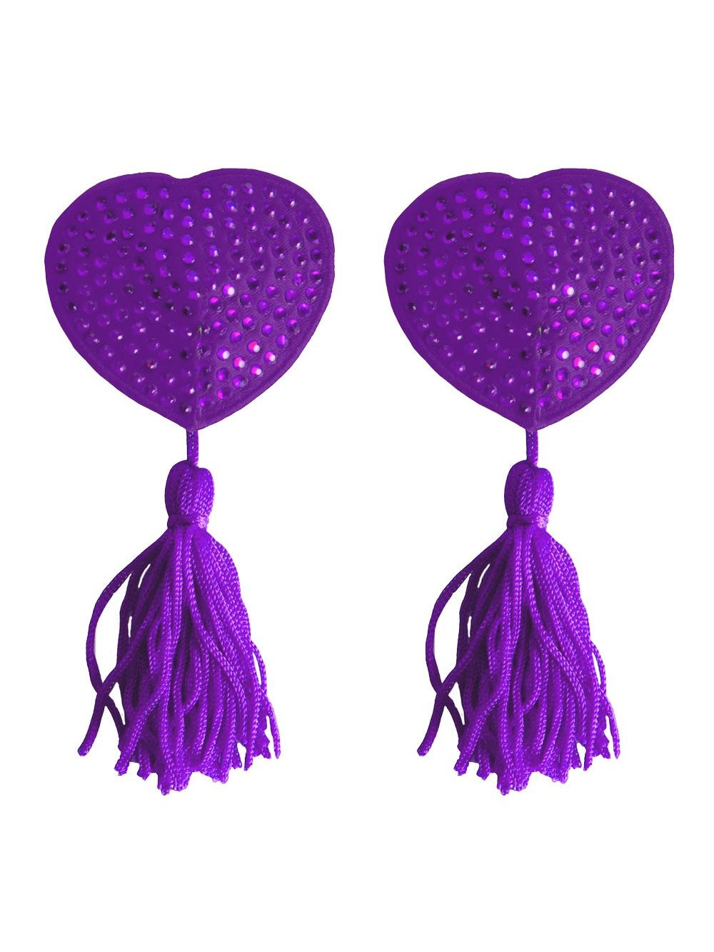 Caches Tétons Heart Nipple Tassels