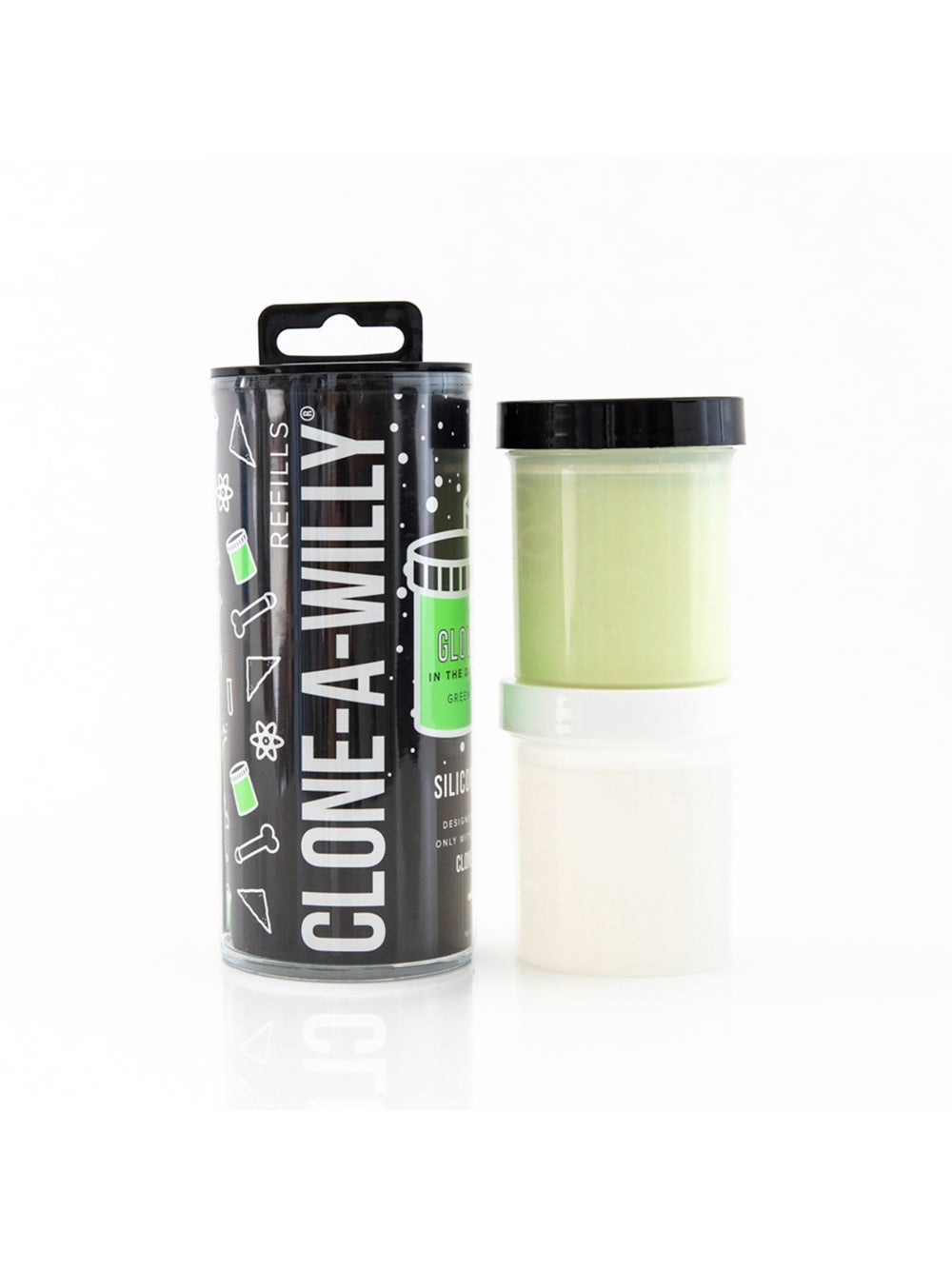 Recharge Silicone Phosphorescent pour Clone-A-Willy 226 g