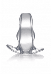 Tunnel anal Clear View - Hollow Anal Plug - Medium