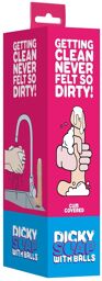 Dicky Savon avec ventouse - Cum Covered