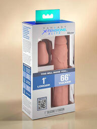 Manchon en silicone pour agrandir le pénis 1 pouce