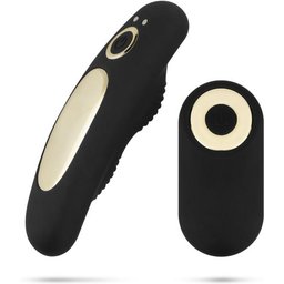 Vibromasseur Raven pour Culotte avec Télécommande – Noir