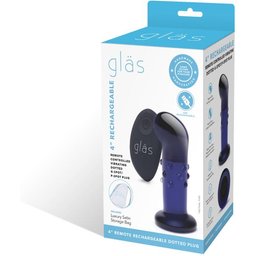 Glas - Rechargeable Remote Controlled Vibrating Dotted G-Sp