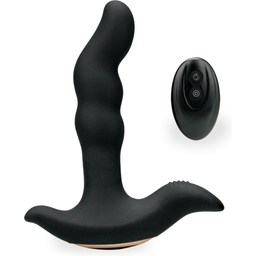 Vibromasseur sex toy homme gode anal Stimulateur prostatique vibrant et rotatif Elyon - Noir