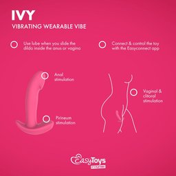 - Vibromasseur portable Ivy contrôlé par application