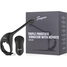 Vibromasseur Triple Prostate avec Télécommande